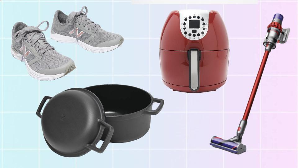 Save up to 56 percent on everything from cool kicks to chef-approved dutch ovens. (Photo: QVC)