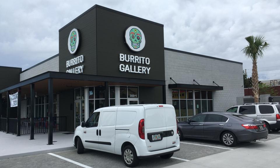 The Burrito Gallery at Jacksonville Beach closed in October after seven years in business.