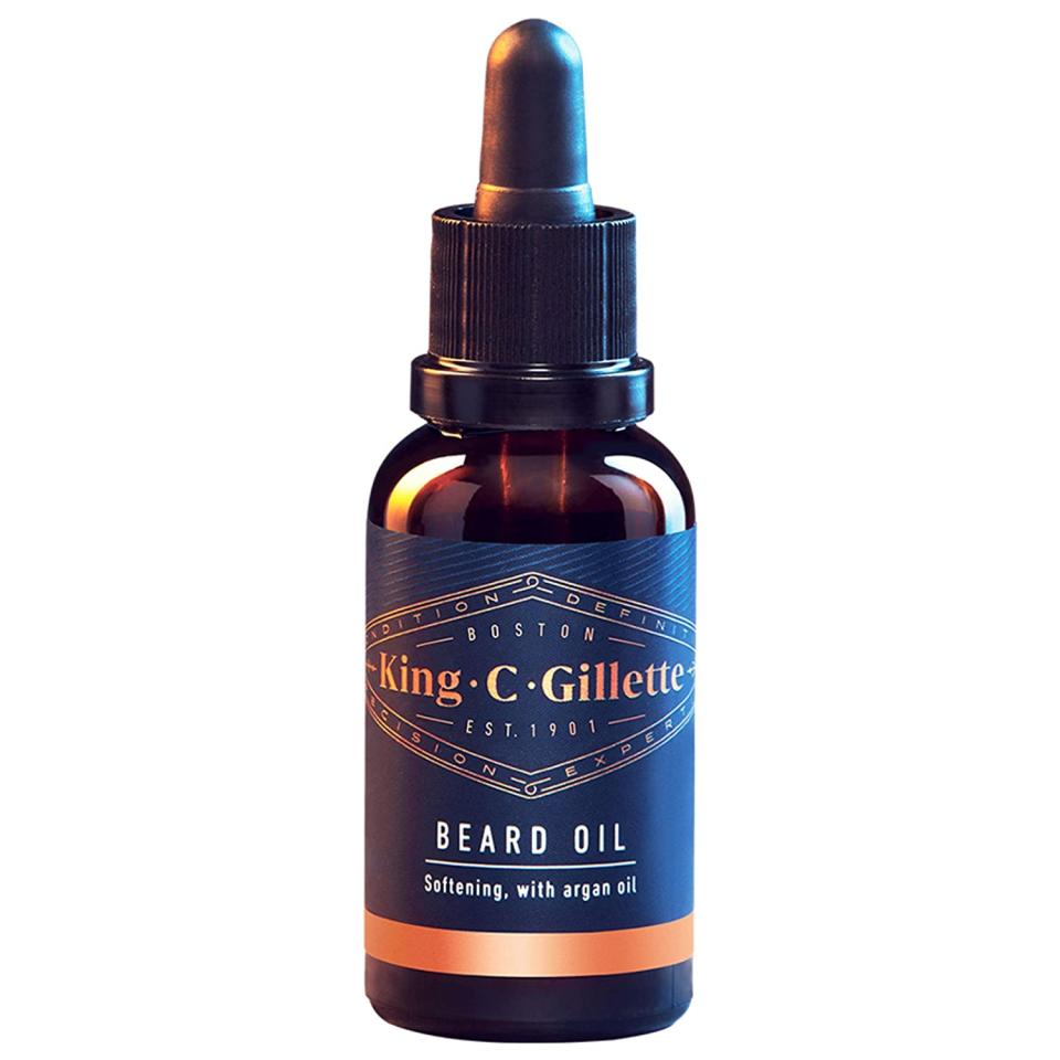 King C. Gillettee Beard Oil; beard oil vs balm