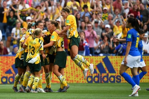 'A goal's a goal,' said Chloe Logarzo whose strike sparked Australian joy