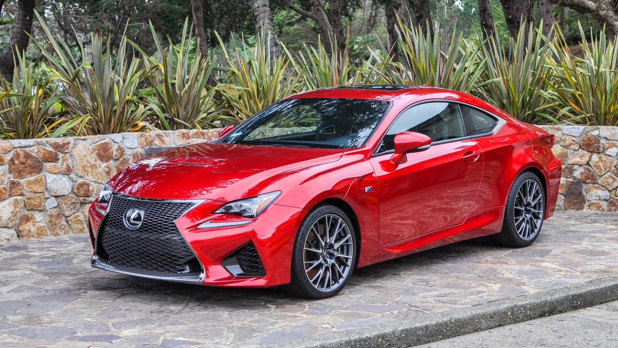 The New 2016 Lexus RC F Sport Coupe