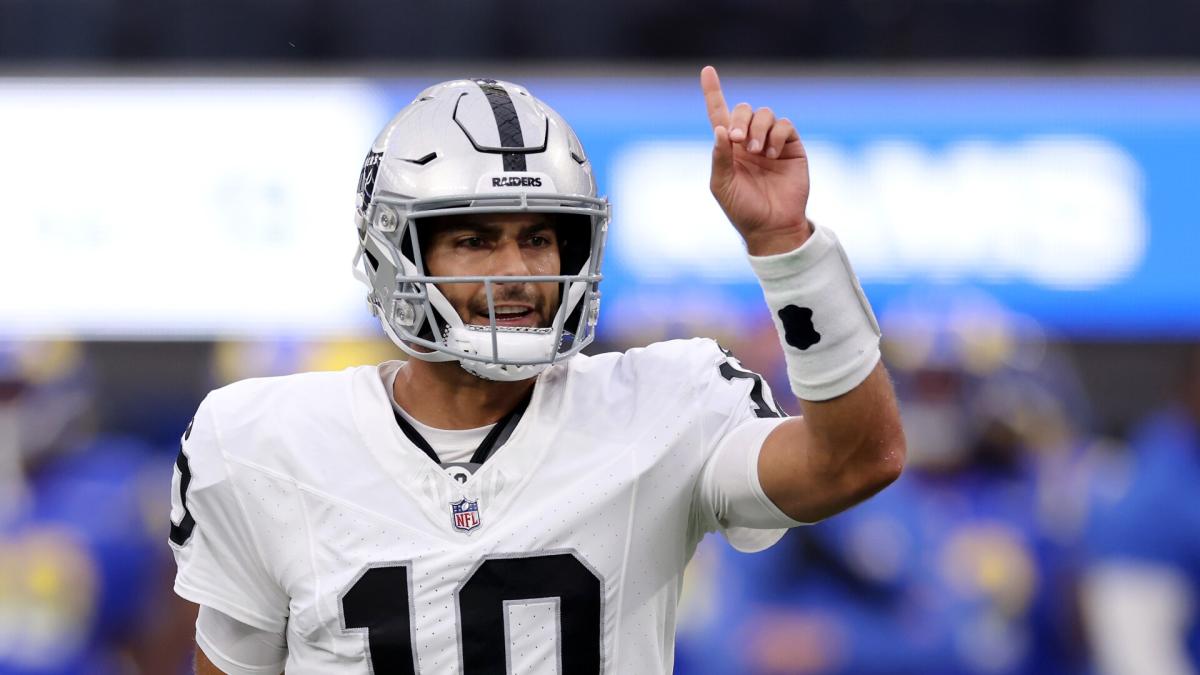 Las Vegas Raiders - Welcome to the Silver and Black, Jimmy Garoppolo! 