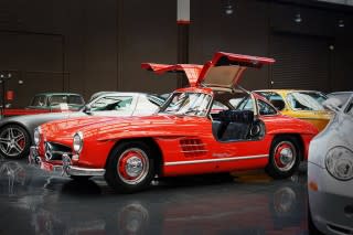 1955 Mercedes-Benz 300SL at Gosford Classic Car Museum