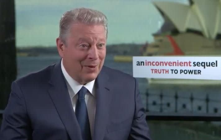 When speaking to Be in Sydney to promote An Inconvenient Sequel: Truth To Power, the 69-year-old said it “Doesn’t matter what Donald Trump says, we’re going to solve this”. Source: Be