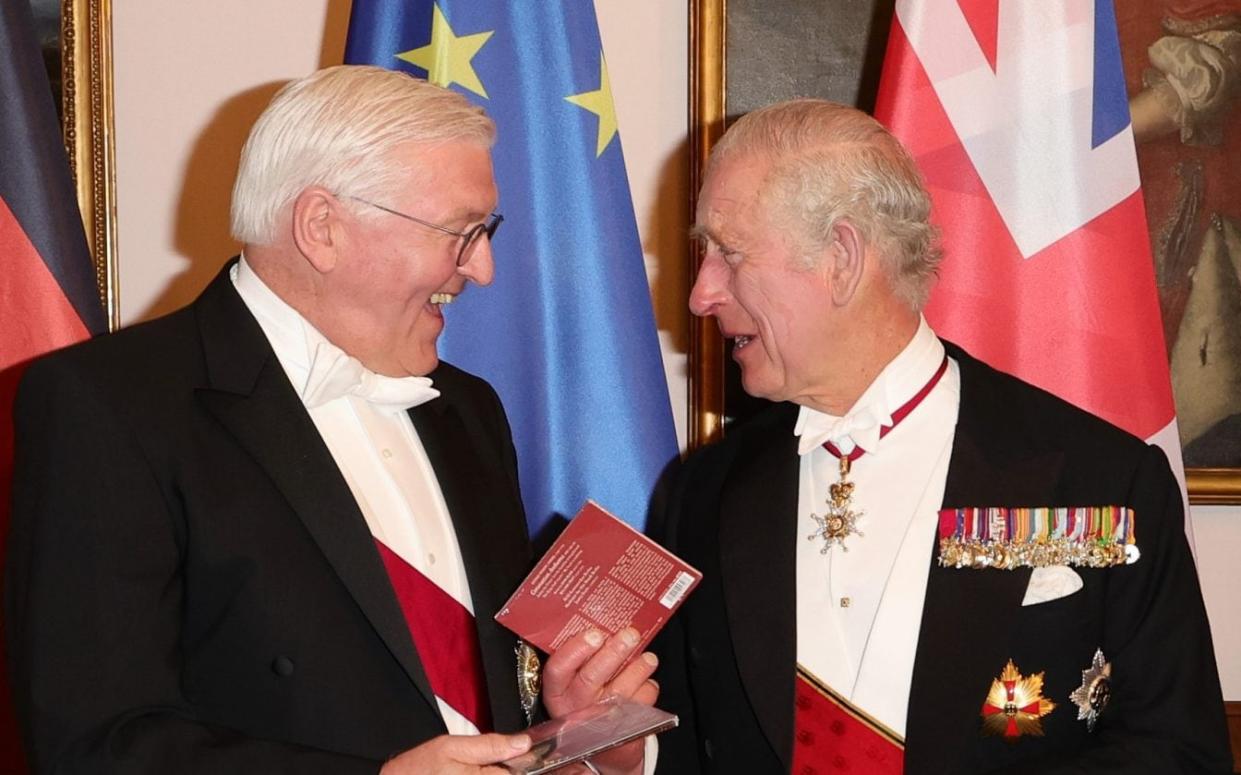 German President Frank-Walter Steinmeier and Britain's King Charles III - ANDREAS RENTZ/POOL/EPA-EFE/Shutterstock