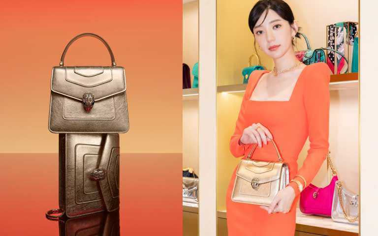 寶格麗 Serpenti 75周年款SERPENTI FOREVER TOP HANDLE（圖／品牌提供）