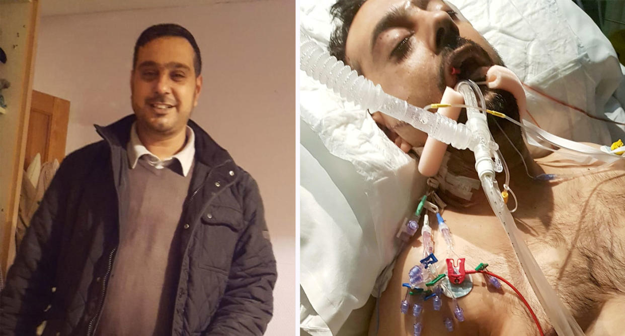 Sajed Choudry was attacked on November 27 (PA)