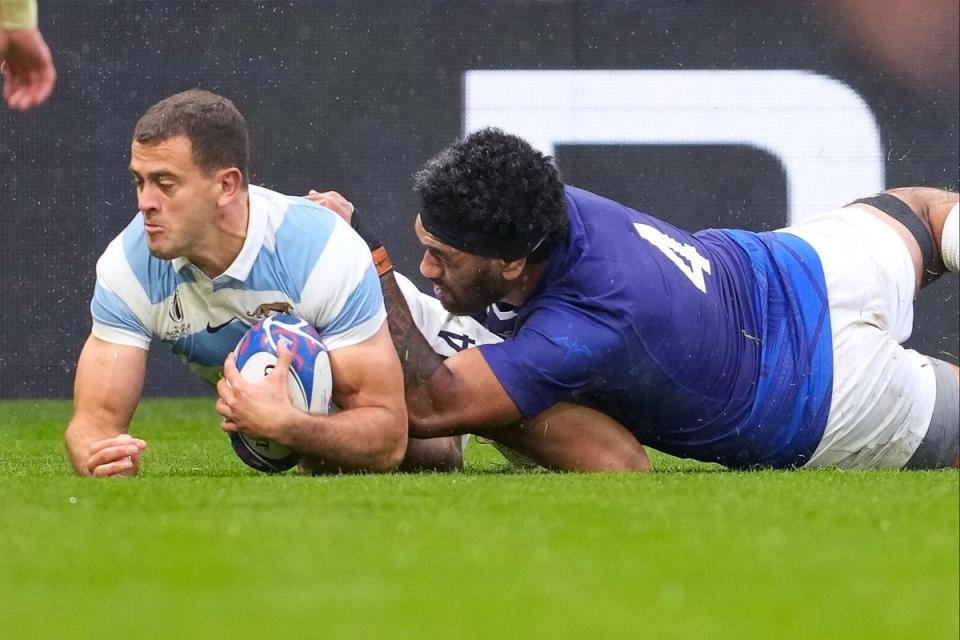 Boffelli starred in a crucial win for Argentina  (AFP via Getty Images)