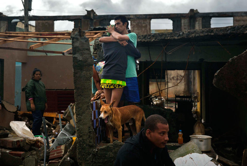 Hurricane Matthew batters Haiti and large parts of the Caribbean