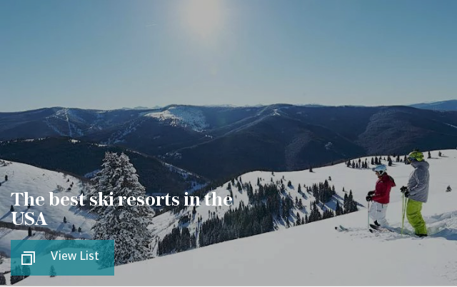 best ski resorts america usa