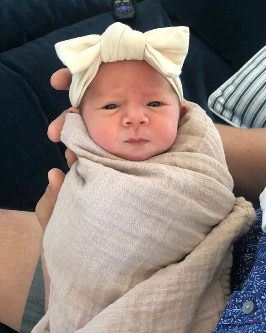 "The Bachelor" alums Arie and Lauren Luyendyk welcomed their baby girl Alessi Ren at the end of May 2019. The couple met and fell in love on season 22 of "The Bacelor" and got married in Jan. 2019.