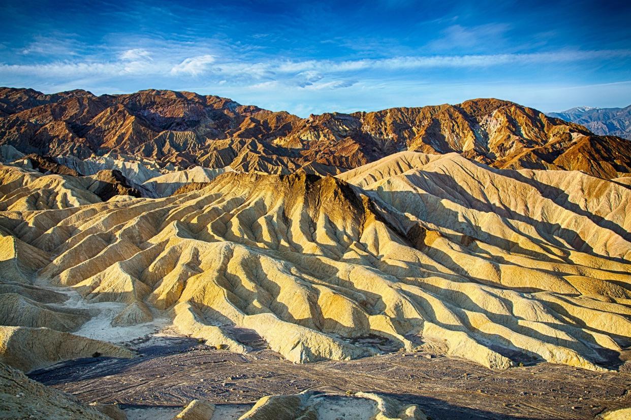 Zabriskie Point in Death Valley National Park, CA