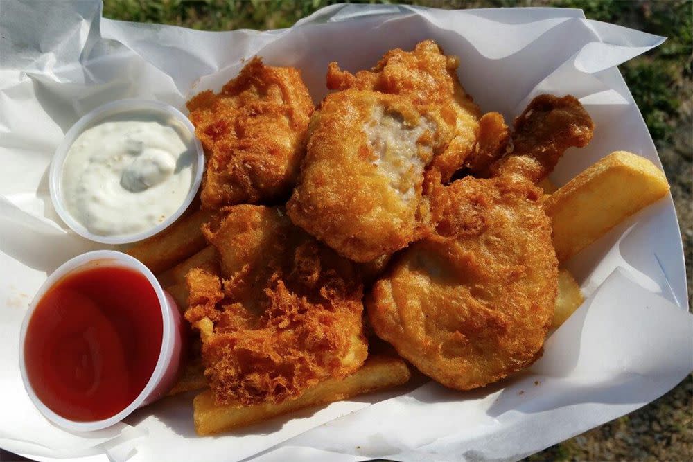 Bowpicker Fish & Chips, Astoria, Oregon