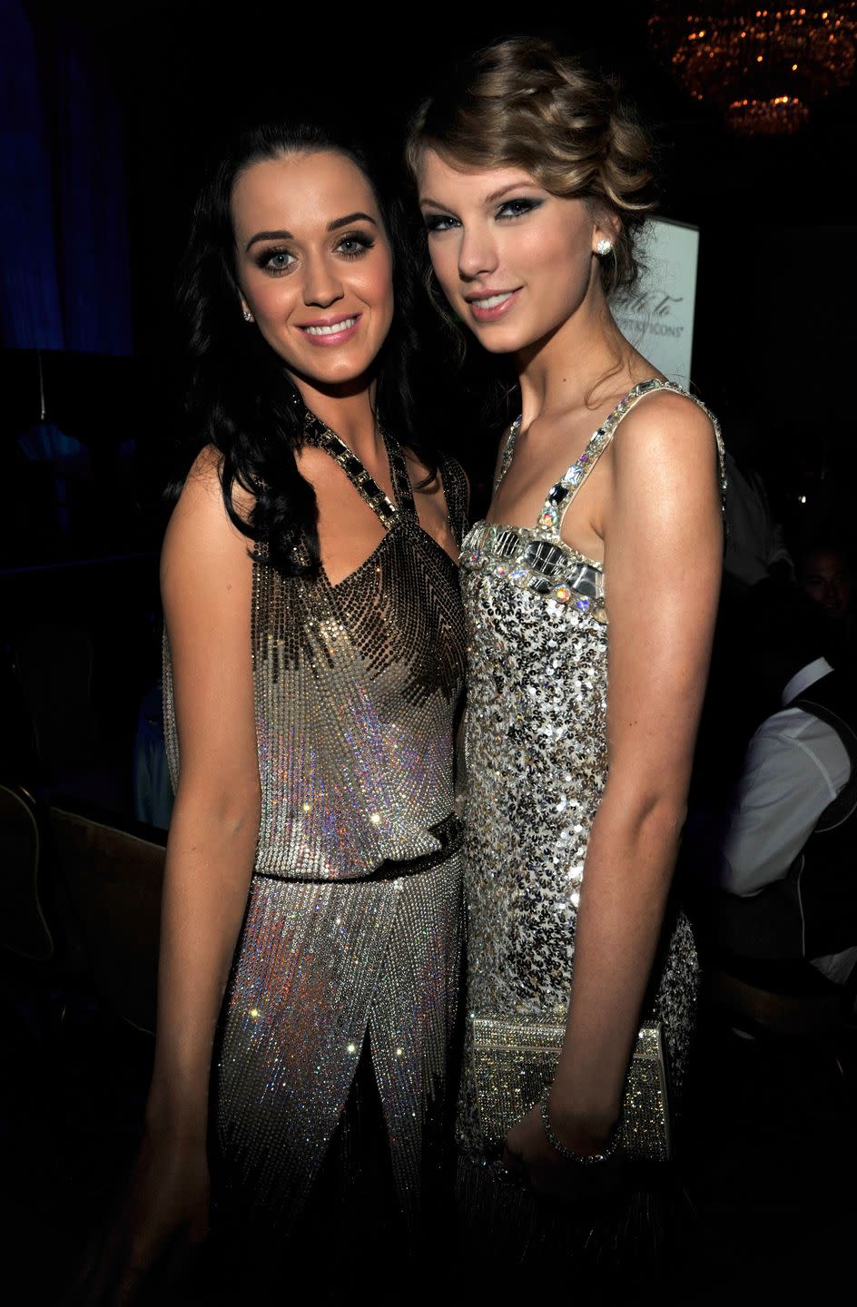 <p>From <em><a href="https://www.elle.com/culture/celebrities/a32463763/taylor-swift-katy-perry-friendship-feud-timeline/" rel="nofollow noopener" target="_blank" data-ylk="slk:Bad Blood;elm:context_link;itc:0;sec:content-canvas" class="link ">Bad Blood</a></em> to, well, just blood. According to genealogy website MyHeritage, the pop stars are <a href="https://go.redirectingat.com?id=74968X1596630&url=https%3A%2F%2Fcm.myheritage.com%2Fcelebs%2Fkaty-perry-is-related-to-taylor-swift%2F&sref=https%3A%2F%2Fwww.elle.com%2Fculture%2Fg37792425%2Fcelebrity-cousins%2F" rel="nofollow noopener" target="_blank" data-ylk="slk:ninth cousins;elm:context_link;itc:0;sec:content-canvas" class="link ">ninth cousins</a>. No one was more shocked by this news than Katy. "We fight like cousins!" <a href="https://youtu.be/1sI5KKjExa8?t=164" rel="nofollow noopener" target="_blank" data-ylk="slk:she joked on Capital FM;elm:context_link;itc:0;sec:content-canvas" class="link ">she joked on <em>Capital FM</em></a>, "I'm going to have to ask her if this is true, or if we should get blood tests together..."</p>