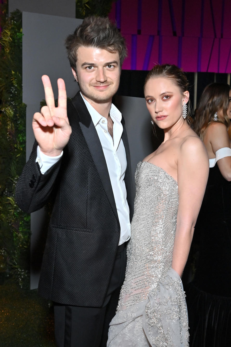 the couple on the red carpet