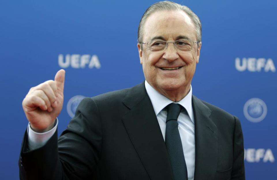 Real Madrid’s Florentino Pérez