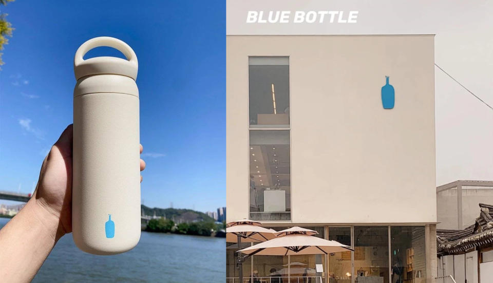 日本超夯咖啡店BLUE BOTTLE與Kinto品牌的聯名商品 (圖片來源：Yahoo奇摩拍賣)
