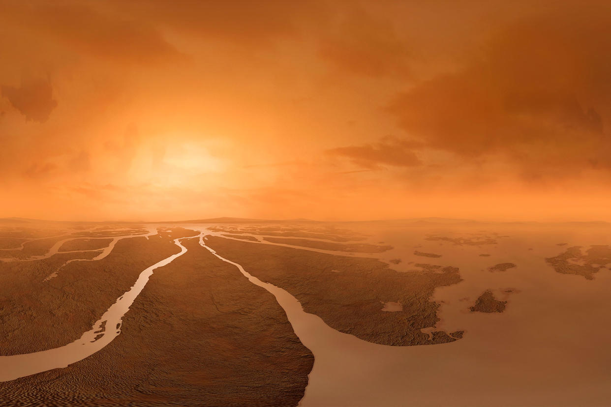 River Delta on Saturn Moon TitanGetty Images/MARK GARLICK/SCIENCE PHOTO LIBRARY