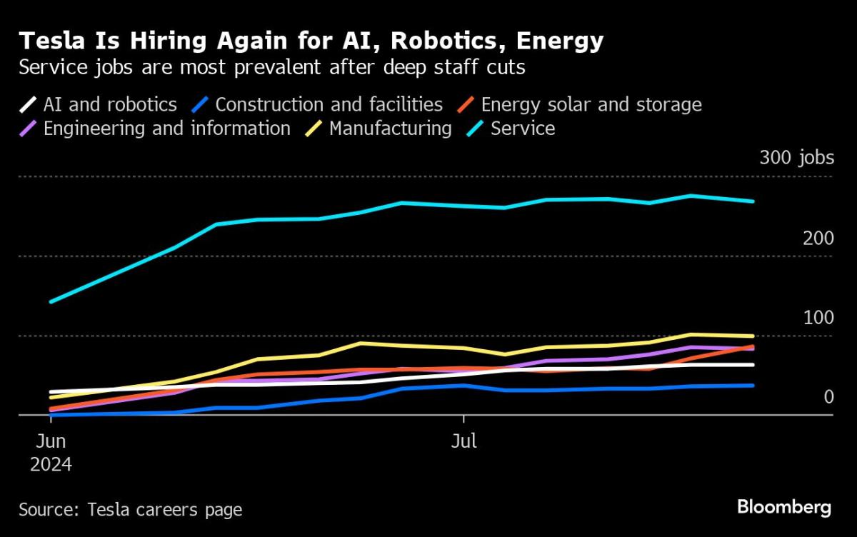 Tesla Is On a Hiring Spree After Musk-Ordered Mass Firings