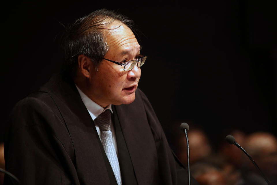 Photo of Attorney-General Lucien Wong: Dhany Osman/Yahoo News Singapore