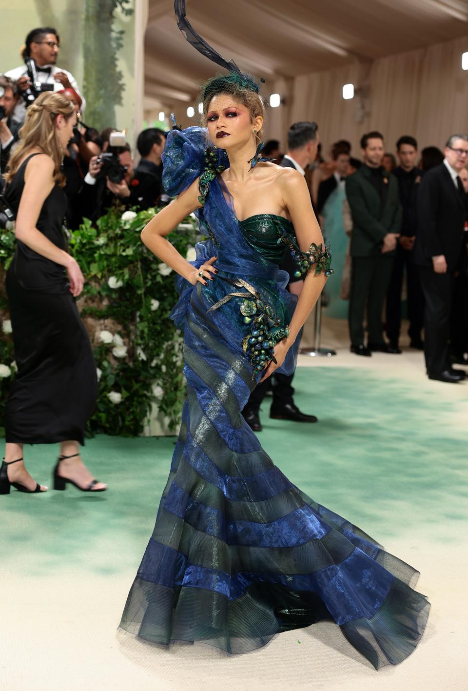 <h1 class="title">The 2024 Met Gala Celebrating "Sleeping Beauties: Reawakening Fashion" - Arrivals</h1><cite class="credit">Dimitrios Kambouris/Getty Images</cite>