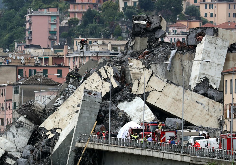 Deadly bridge collapse in Genoa, Italy