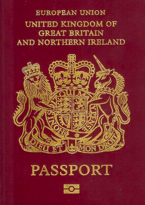 <em>The UK passport has slipped to 5th place in the list (Wikipedia)</em>