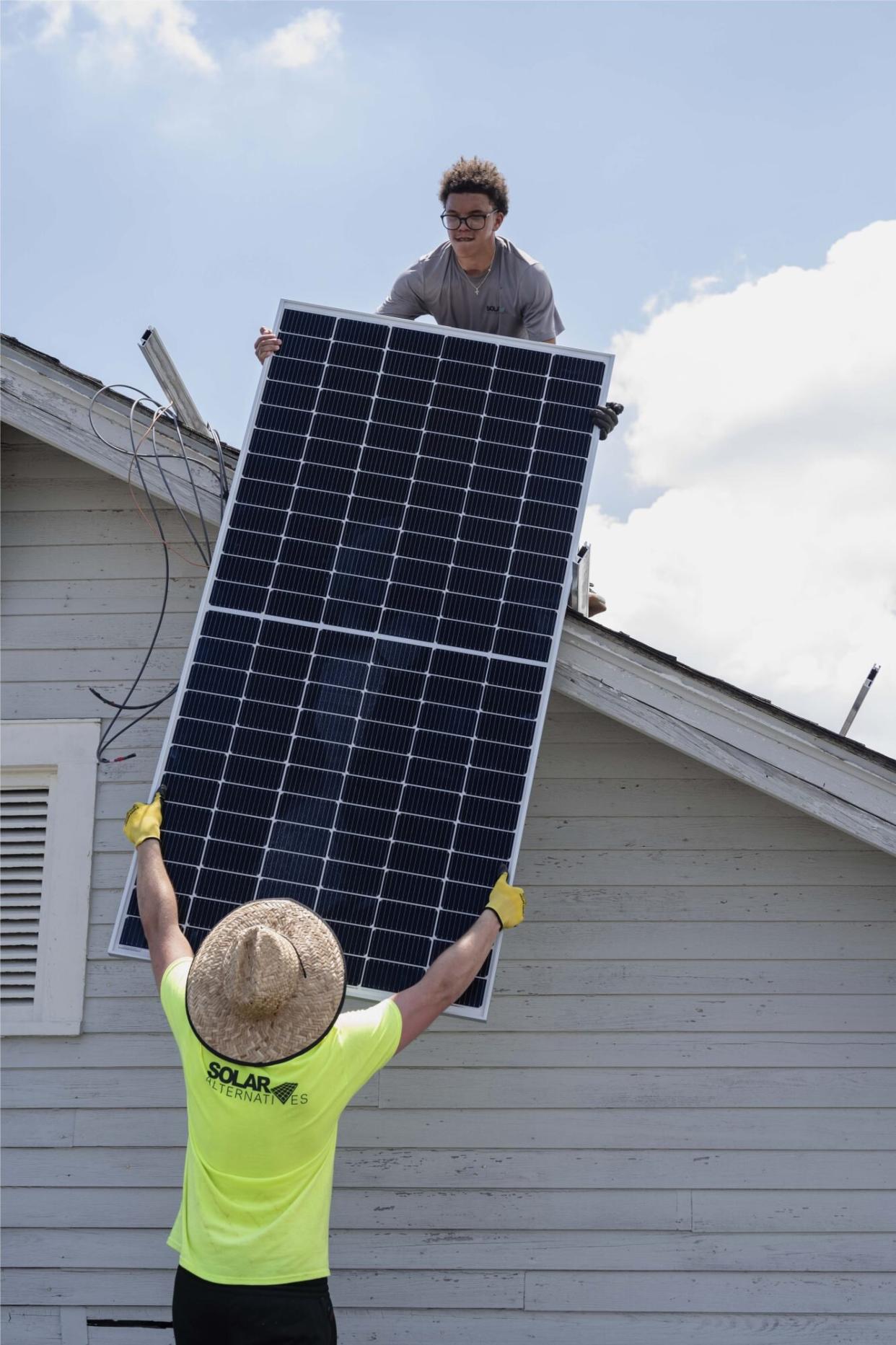 Get Lit Stay Lit Solar Panel Install