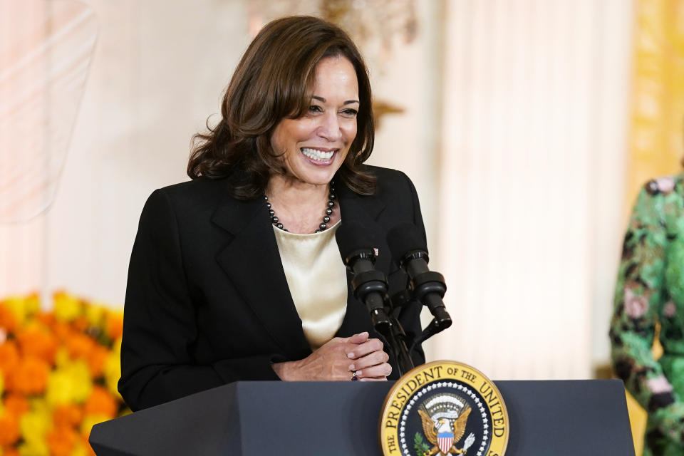 Kamala Harris (Evan Vucci / AP Images)