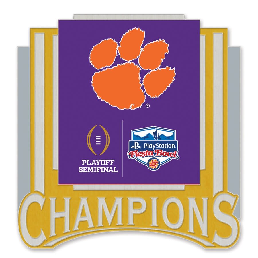 Clemson 2019 Fiesta Bowl Champions Collector Pin