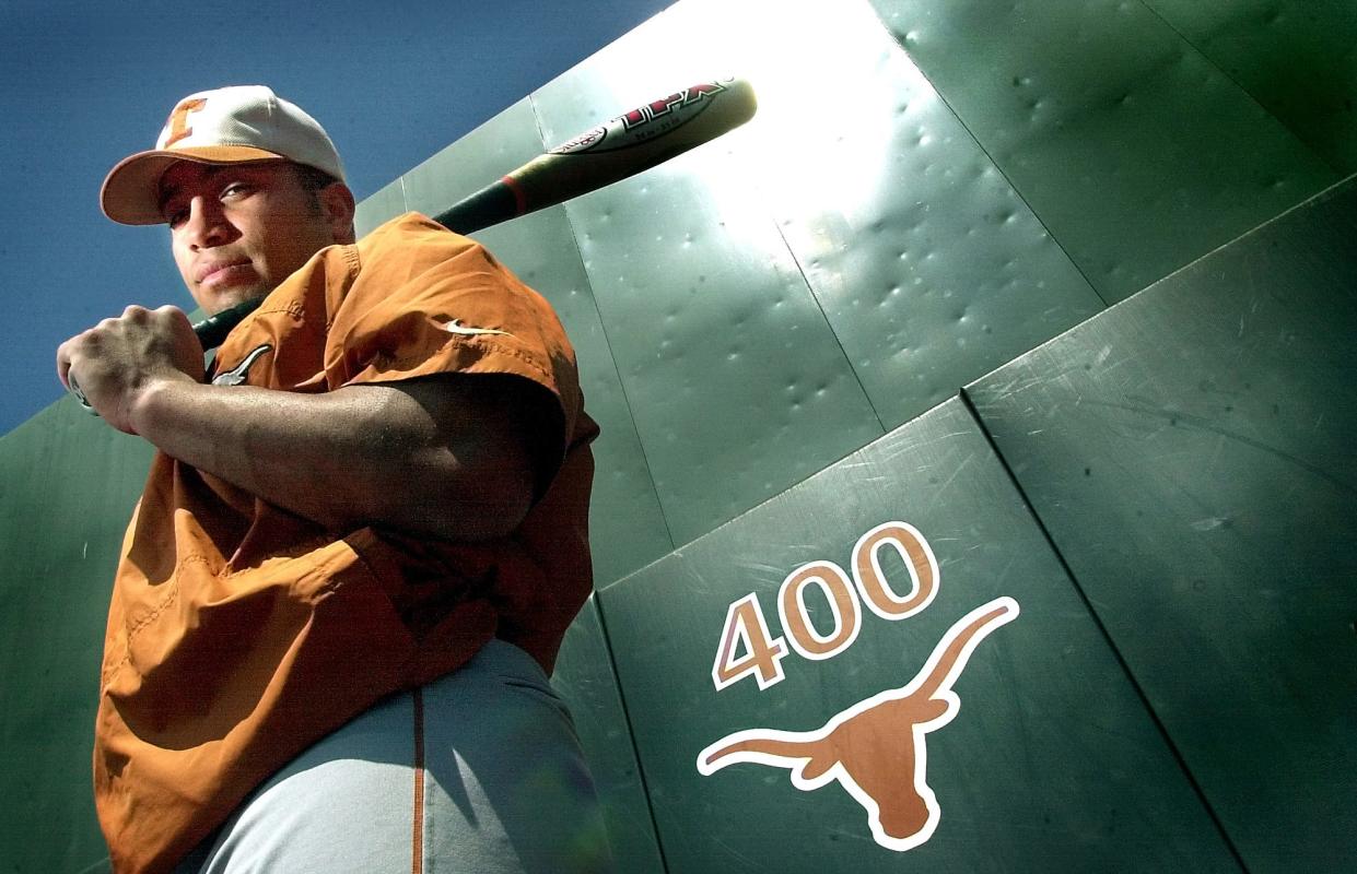 Former Texas first baseman Jeff Ontiveros hit 20 home runs in the 2002 season and won a national championship with the Longhorns. He is still the owner of several school records.