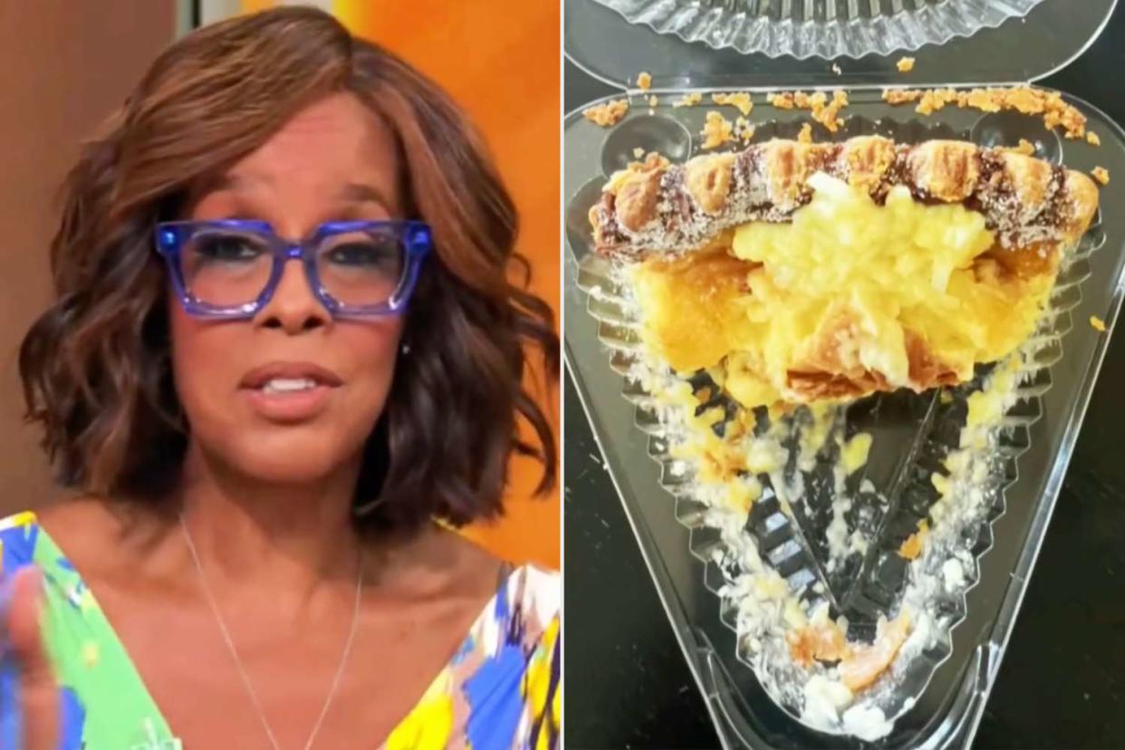 <p>CBS Mornings; Gayle King/Instagram</p> Gayle King discusses eating a 