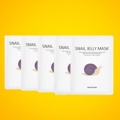 Skederm Snail Jelly sheet mask 10-pack