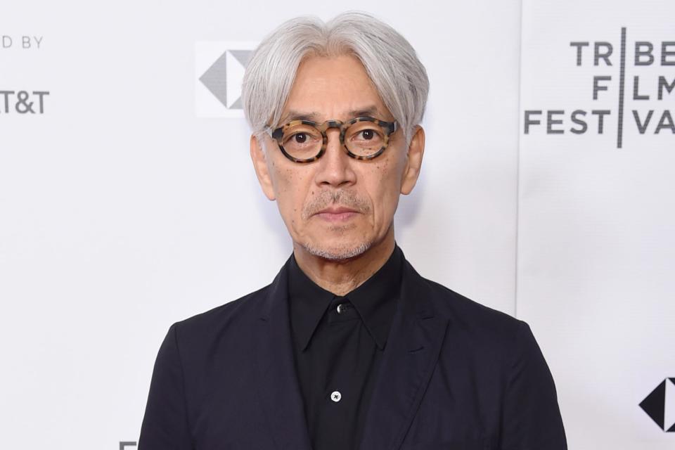 NEW YORK, NY - APRIL 25: Ryuichi Sakamoto attends the screening of "Ryuichi Sakamoto: Coda" during the 2018 Tribeca Film Festival at Cinepolis Chelsea on April 25, 2018 in New York City. (Photo by Jamie McCarthy/Getty Images for Tribeca Film Festival)