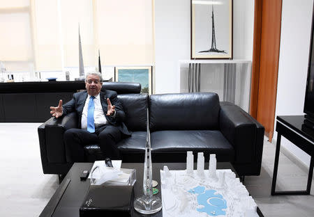 Mounib Hammoud, Chief Executive Officer of Jeddah Economic Company, attends an interview with Reuters in Jeddah, Saudi Arabia February 6, 2018. REUTERS/Reem Baeshen