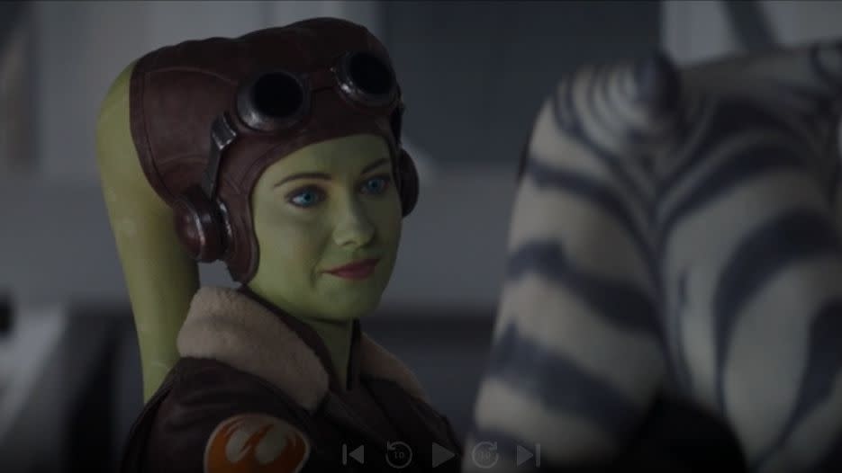 hera syndulla gives a knowing look