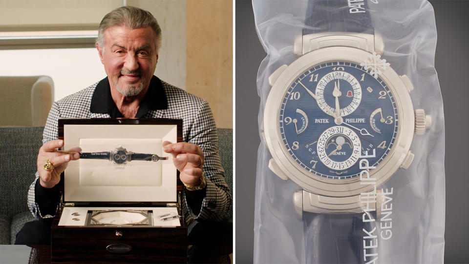 Sylvester Stallone Patek Philippe Grandmaster Chime (Ref. 6300G-010)