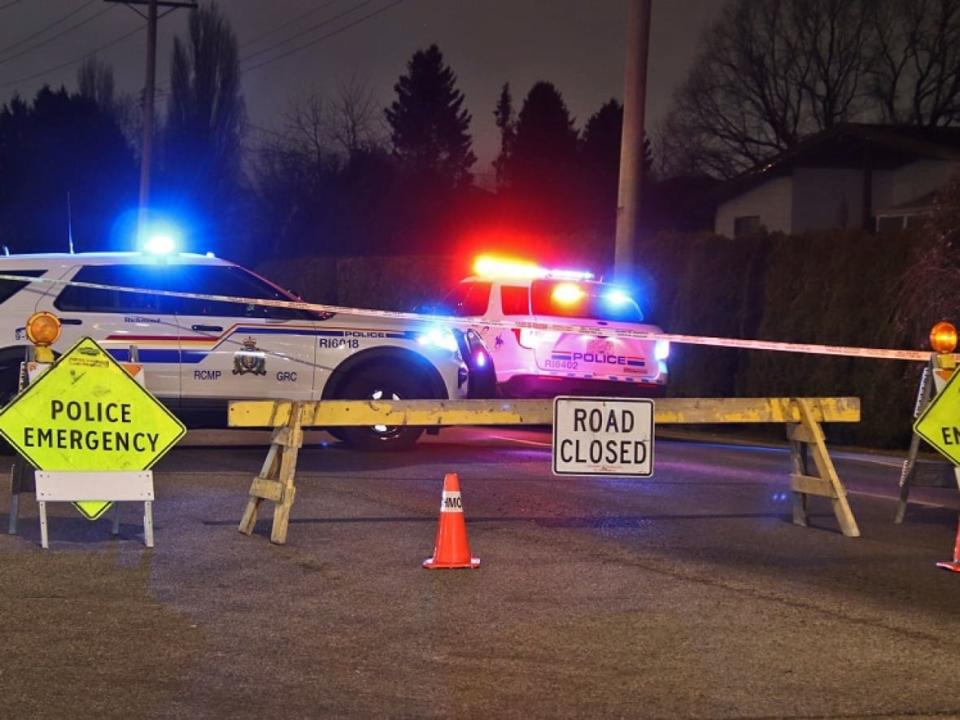 Richmond RCMP, the integrated forensic identification section and the B.C. Coroners Service are all working alongside the RCMP's integrated homicide investigation team after four people were found dead inside a Richmond residence. (Shane MacKichan - image credit)