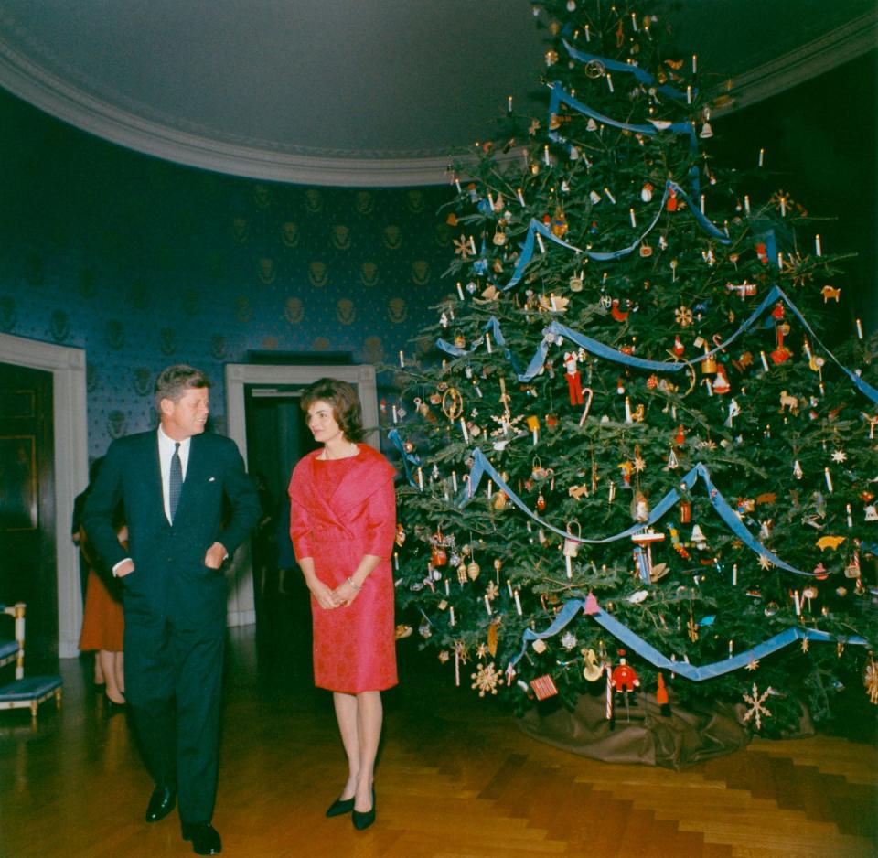 President John F. Kennedy and Jackie Kennedy, 1961