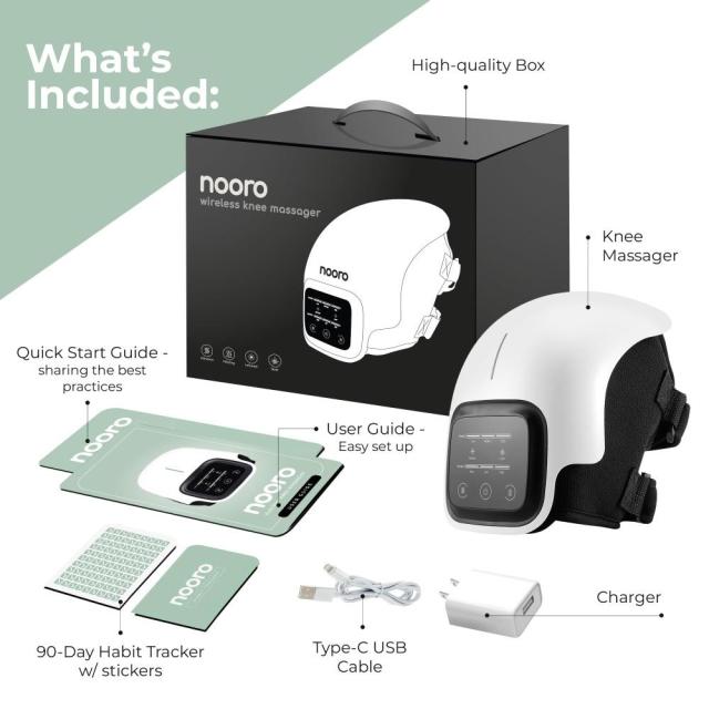 Nooro Knee Massager Review: Soothe Joint Pain Effortlessly!