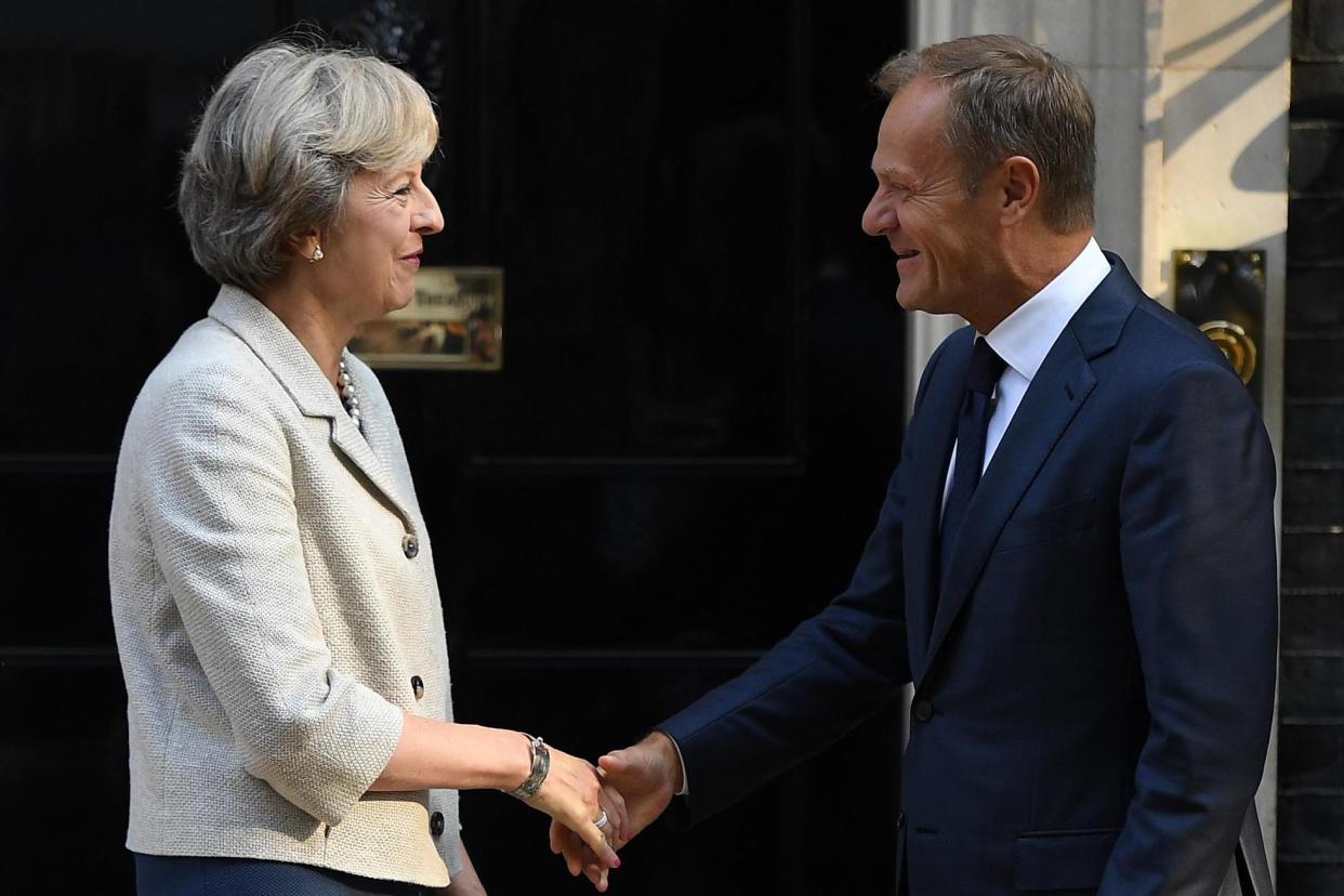 Economic forces will matter far more than the opinions of politicians like May and Tusk: Getty