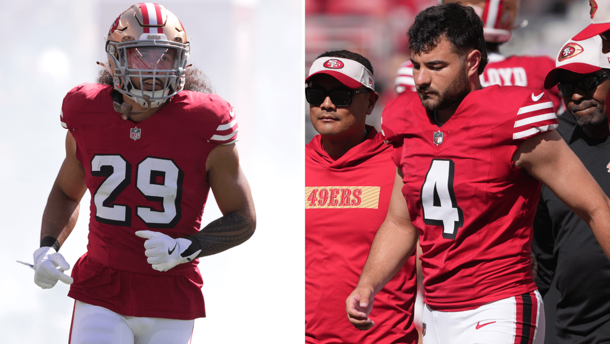 Shanahan acknowledges IR an option for 49ers’ Hufanga, Moody