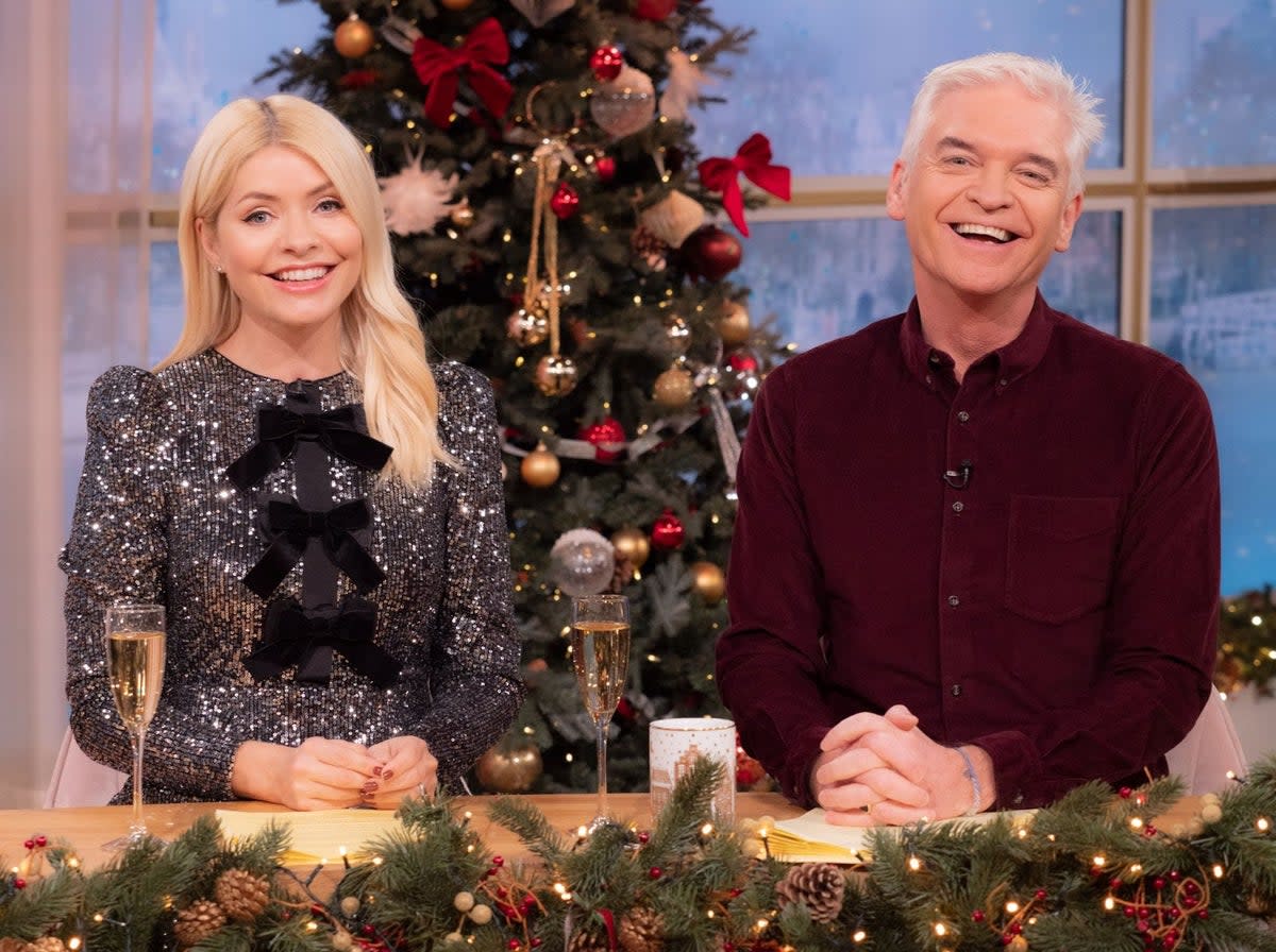 Holly Willoughby and Phillip Schofield host their third annual This Morning Christmas   (ITV)