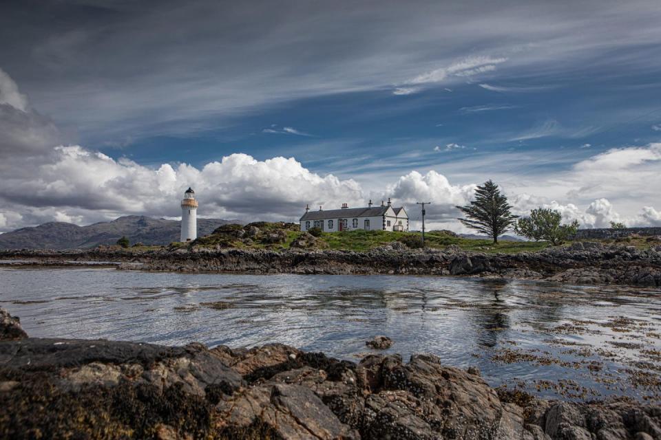 <p>The idea of being marooned on some remote island fills most people with dread; but retreating into tranquillity at Eilean Sionnach is an experience worth relishing.</p><p>Eilean Sionnach is another feat of the Stevenson family; it was first illuminated in 1857 and stands on a secluded islet just off the south-east coast of Skye. Though Virginia Woolf’s To The Lighthouse was inspired by <a href="https://www.trinityhouse.co.uk/lighthouses-and-lightvessels/godrevy-lighthouse" rel="nofollow noopener" target="_blank" data-ylk="slk:Godrevy lighthouse;elm:context_link;itc:0;sec:content-canvas" class="link ">Godrevy lighthouse</a> – the view’s prominent feature from her childhood holiday home, Talland House – the novel was actually set on the Isle of Skye. You too, can attempt the Ramsays’ journey to the secluded lighthouse – except yours should be more fruitful. After crossing the Skye Bridge from the Kyle of Lochalsh, you’ll travel over to the lighthouse by boat from the Isle Ornsay Pier.</p><p>Once there, you’ll be spoilt for choice when it comes to things to do and see. There’s the Old Mann of Storr, <a href="https://www.dunvegancastle.com/" rel="nofollow noopener" target="_blank" data-ylk="slk:Dunvegan Castle;elm:context_link;itc:0;sec:content-canvas" class="link ">Dunvegan Castle</a>, the <a href="https://www.malts.com/en-row/distilleries/talisker/" rel="nofollow noopener" target="_blank" data-ylk="slk:Talisker Distillery;elm:context_link;itc:0;sec:content-canvas" class="link ">Talisker Distillery</a> and the enchanting Fairy Pools. Should you wish to immerse yourself entirely into a realm of magic and wonder, you’re well placed to take the <a href="https://westcoastrailways.co.uk/jacobite/steam-train-trip" rel="nofollow noopener" target="_blank" data-ylk="slk:Hogwarts Express;elm:context_link;itc:0;sec:content-canvas" class="link ">Hogwarts Express</a> from Mallaig over the Glenfinnan Viaduct.</p>