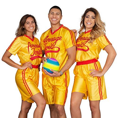 Ripple Junction Dodgeball Average Joe's Adult Jersey Costume Set