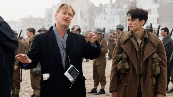 Christopher Nolan dirigiendo Dunkerque (2017)