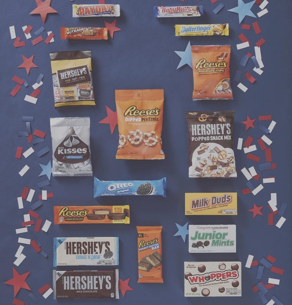 American chocolates available at Aldi