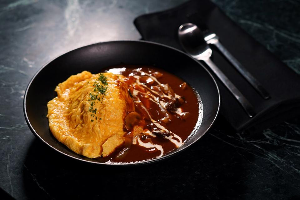 Omurice with Wagyu Demi-Glace Sauce（Lunch Set，$168）