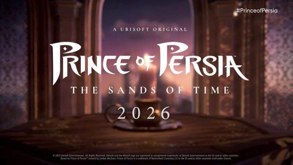 《波斯王子：時之沙》30秒看天窗預告公開，「重製版」拿掉要再等到2026（圖源：Ubisoft）