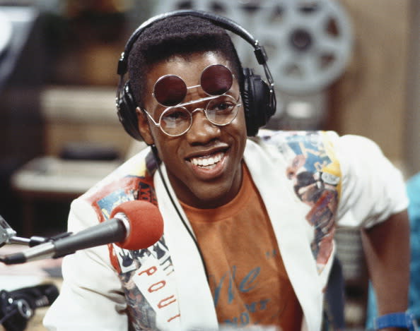 A DIFFERENT WORLD — Pictured: Kadeem Hardison as Dwayne Cleophus Wayne (Photo by Ken Sax/NBCU Photo Bank/NBCUniversal via Getty Images via Getty Images)